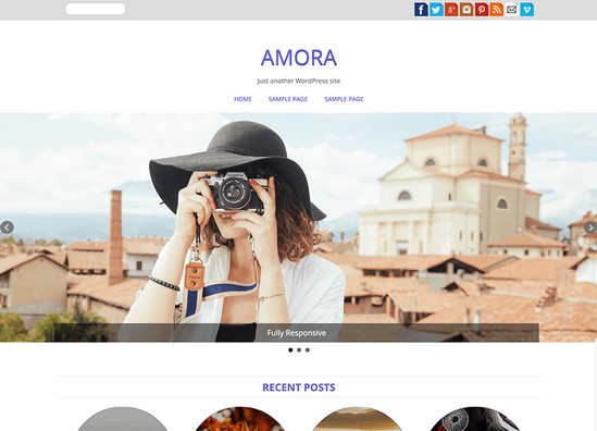 amora theme