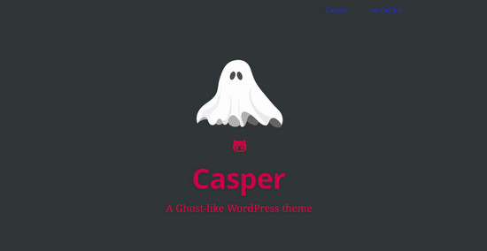 casper theme