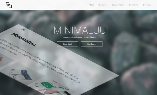 minimalu theme
