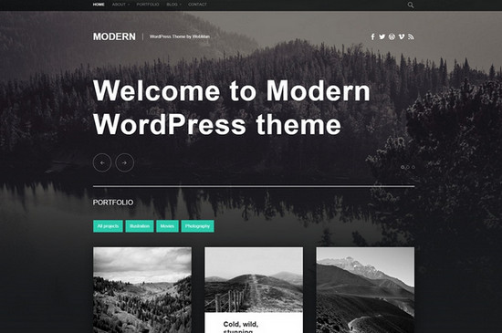 modern wp