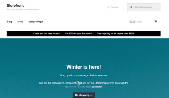 storefront theme