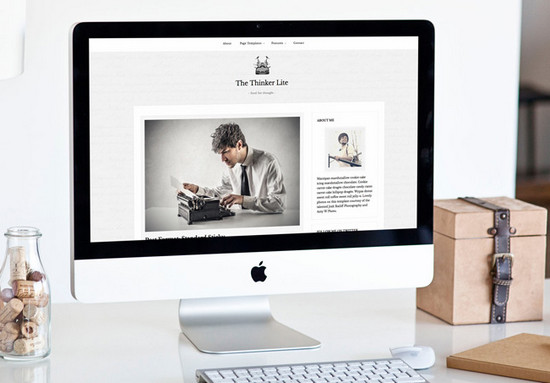 thinker lite theme