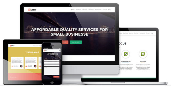 zerif lite theme
